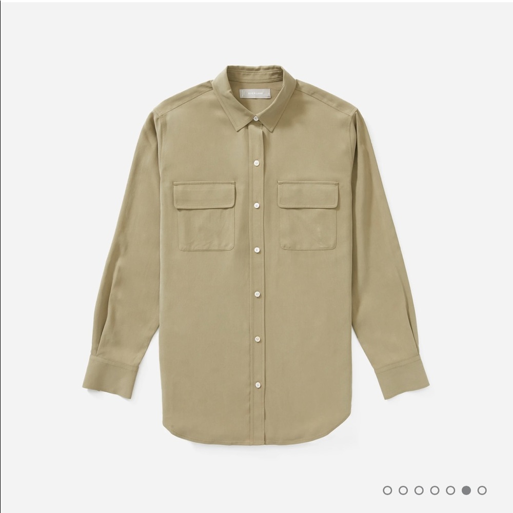 Everlane Washable Silk Relaxed Shirt